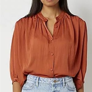 NWT Ryegrass Burnt Orange Top